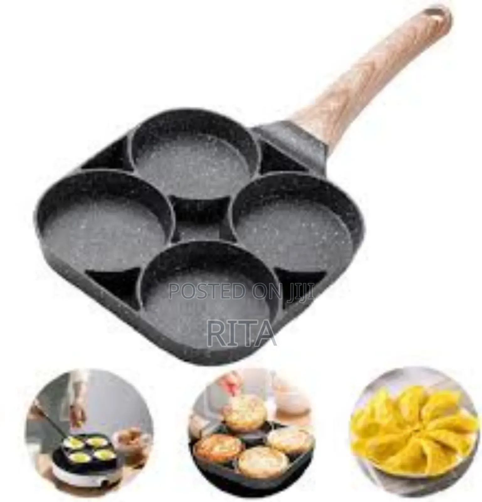 Four Holes Frying Pan
