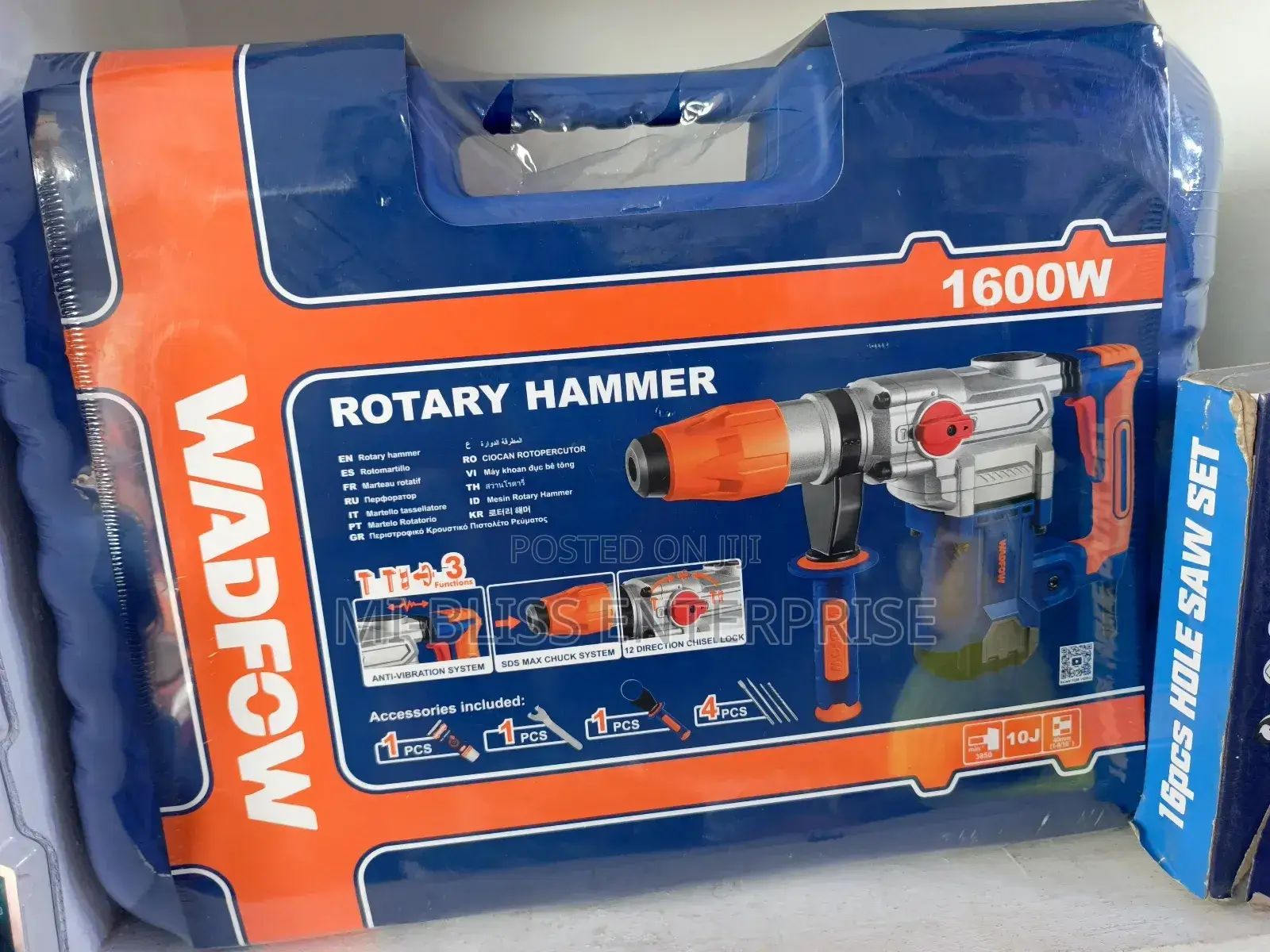 1600w Rotary Hammer Wadfow