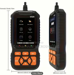 Photo - Advanced V520 Obd2 Car Scanner Tool With DTC Library
