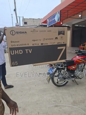 Frameless Sigma 65 Inches Smart Android Tv Uhd Available