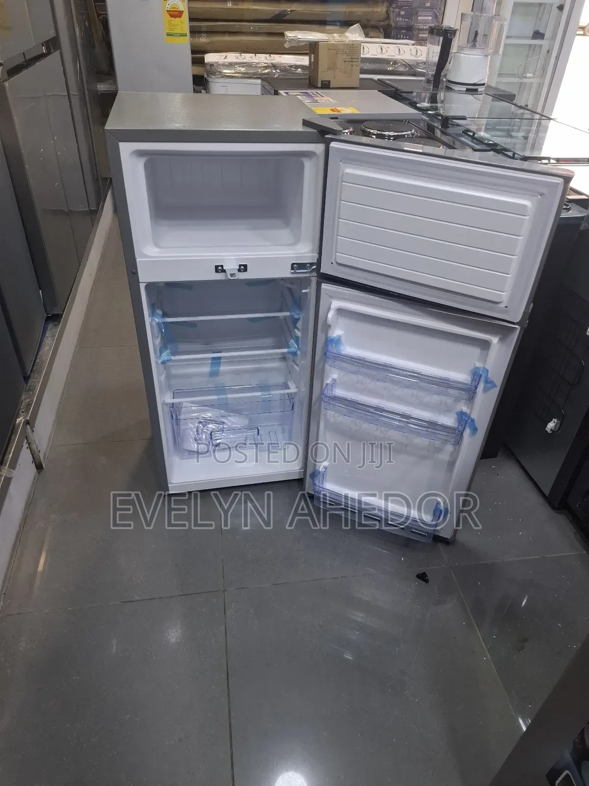 Powerful Compressor of Pearl Double Door Fridge 85 Liitres