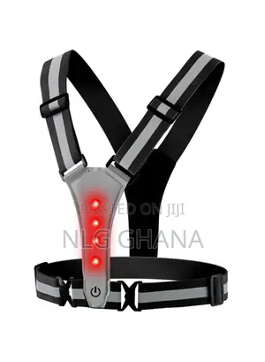 Rechargeable Reflective Vest With 3 Modes Light. Tvx25169