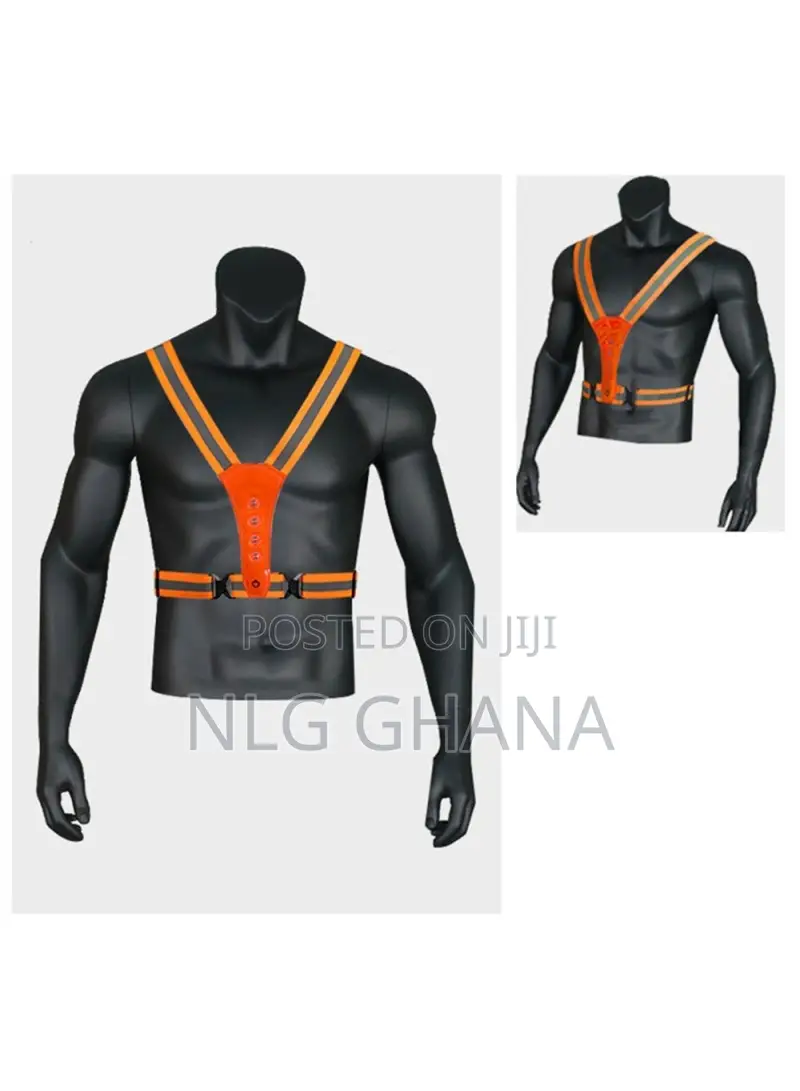 Rechargeable Reflective Vest With 3 Modes Light. Tvx25169