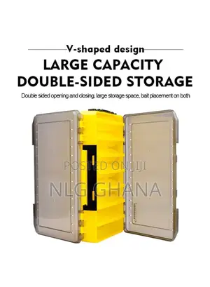 Fishing Lure Box Tackle Storage Case Double. Tvx28222