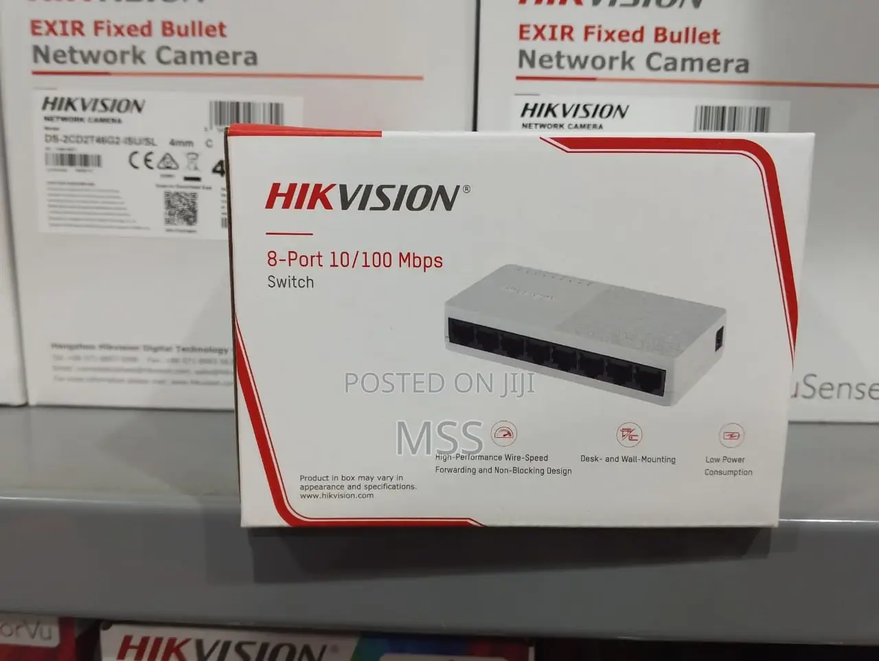 Ds-3e0108d-O 8 Ports Fast Ethernet Data Switch