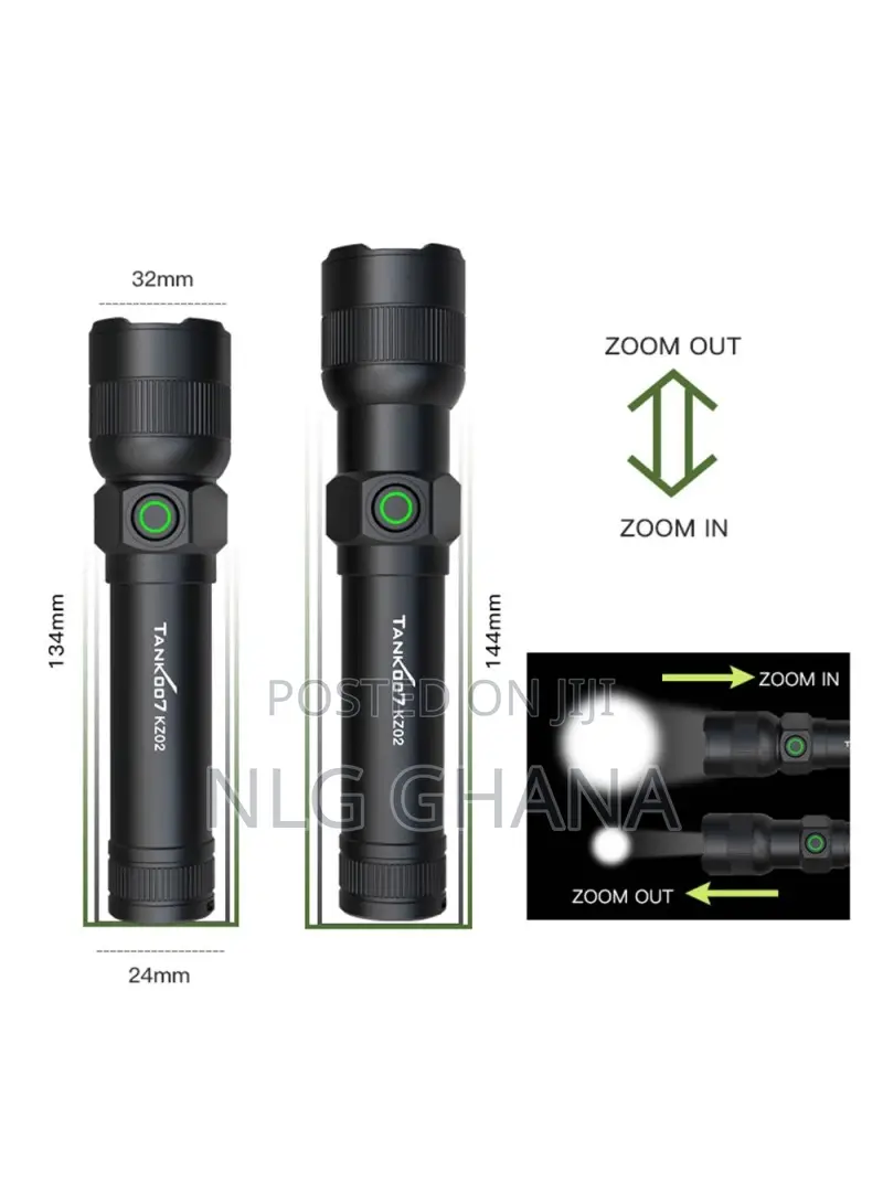 Zoomable Led Flashlight Outdoor 1000 Lumens. Tvx26160