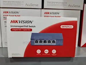 4 Port Poe Fast Ethernet Switch-Hikvision