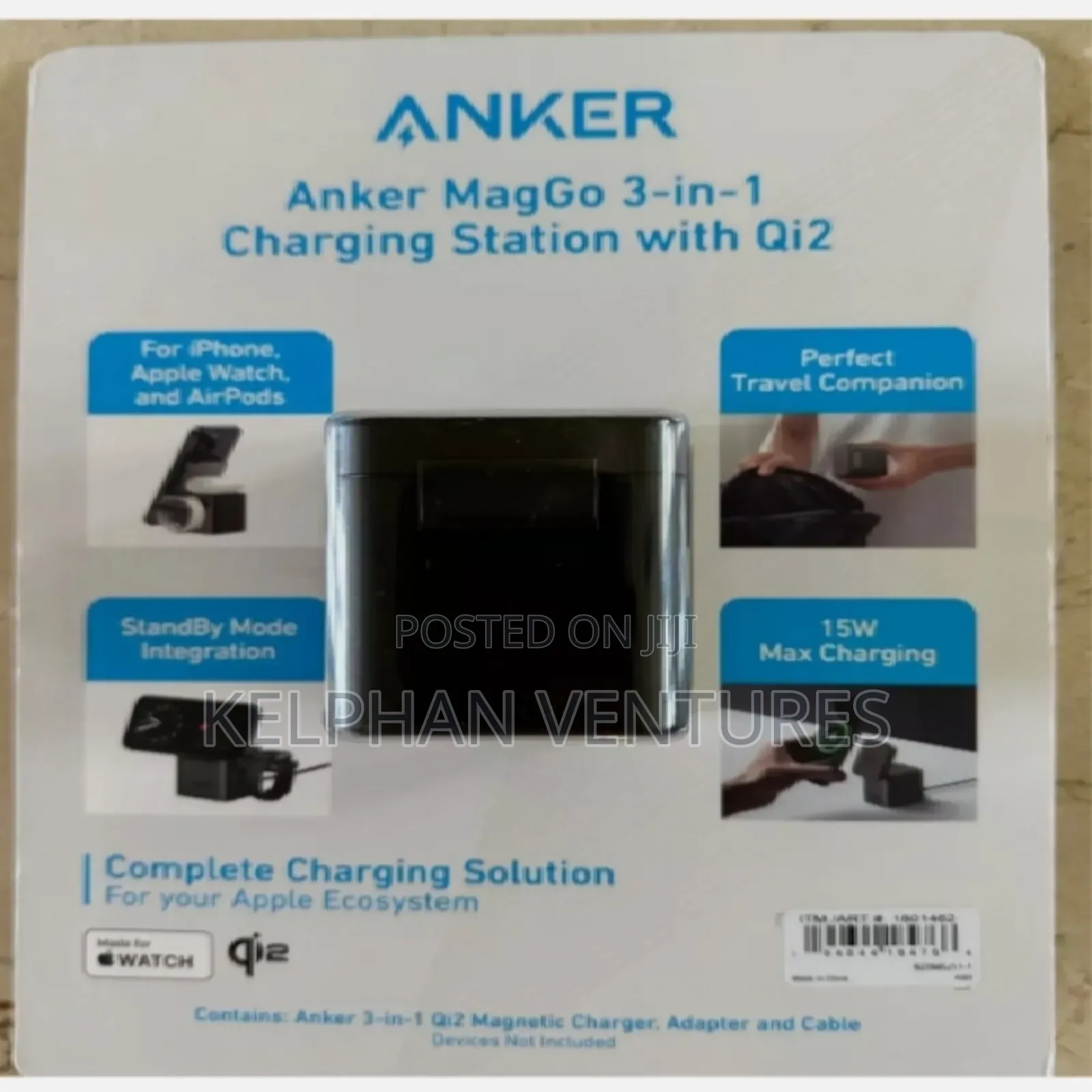 Anker Maggo 3-in-1 Cube Charging Station