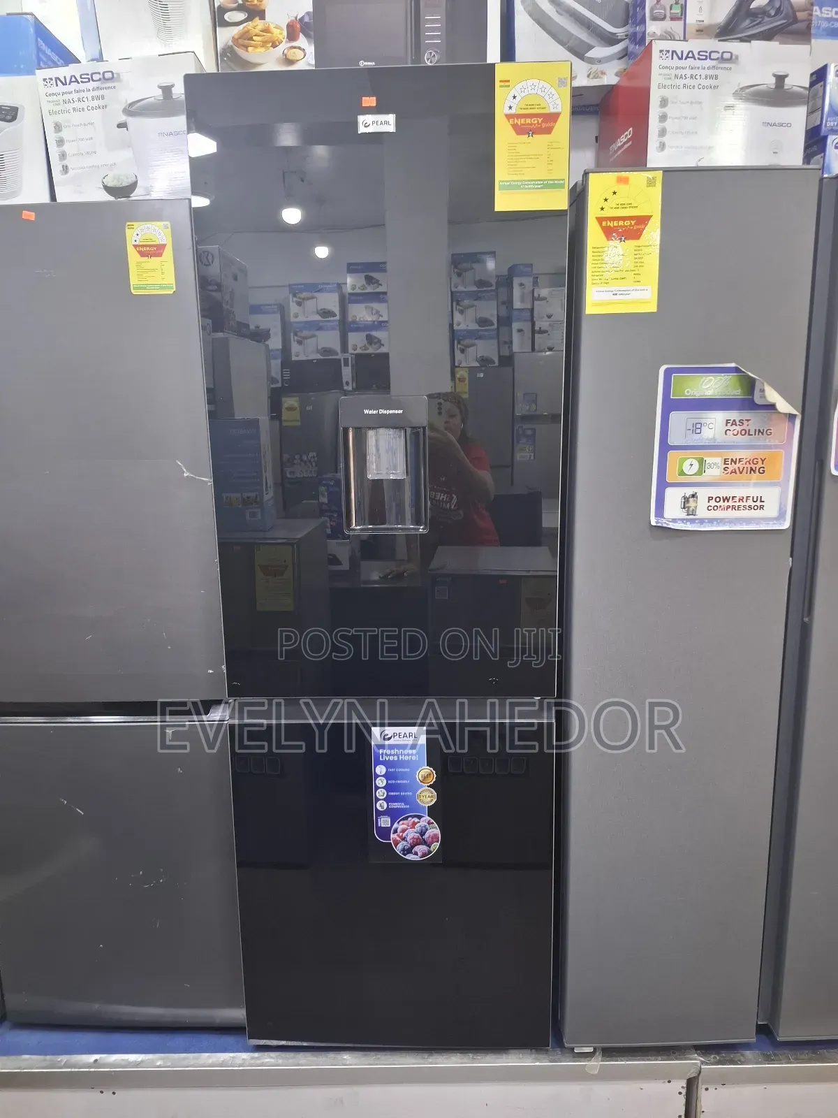 Low Energy Consumption of Pearl Bottom Freezer 309 LTRS