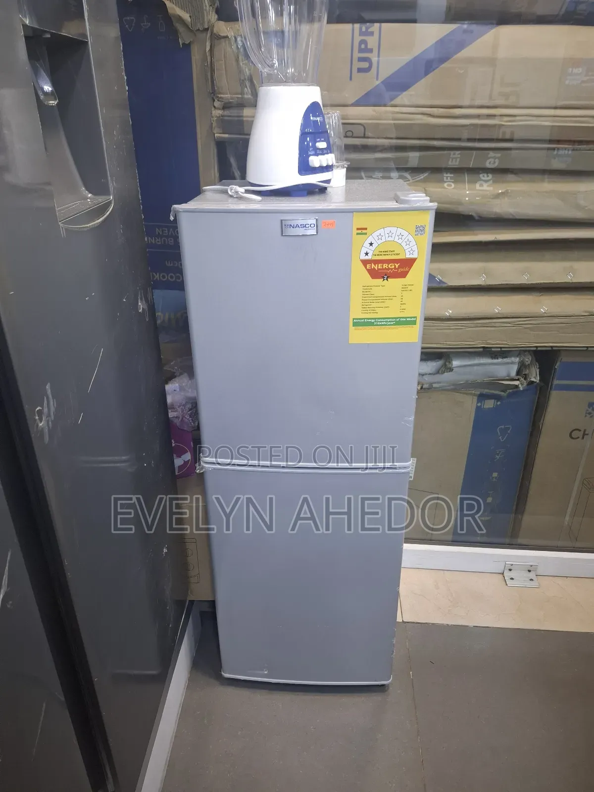 Vvaluable and Affordable Nasco Double Door Fridge 116ltres