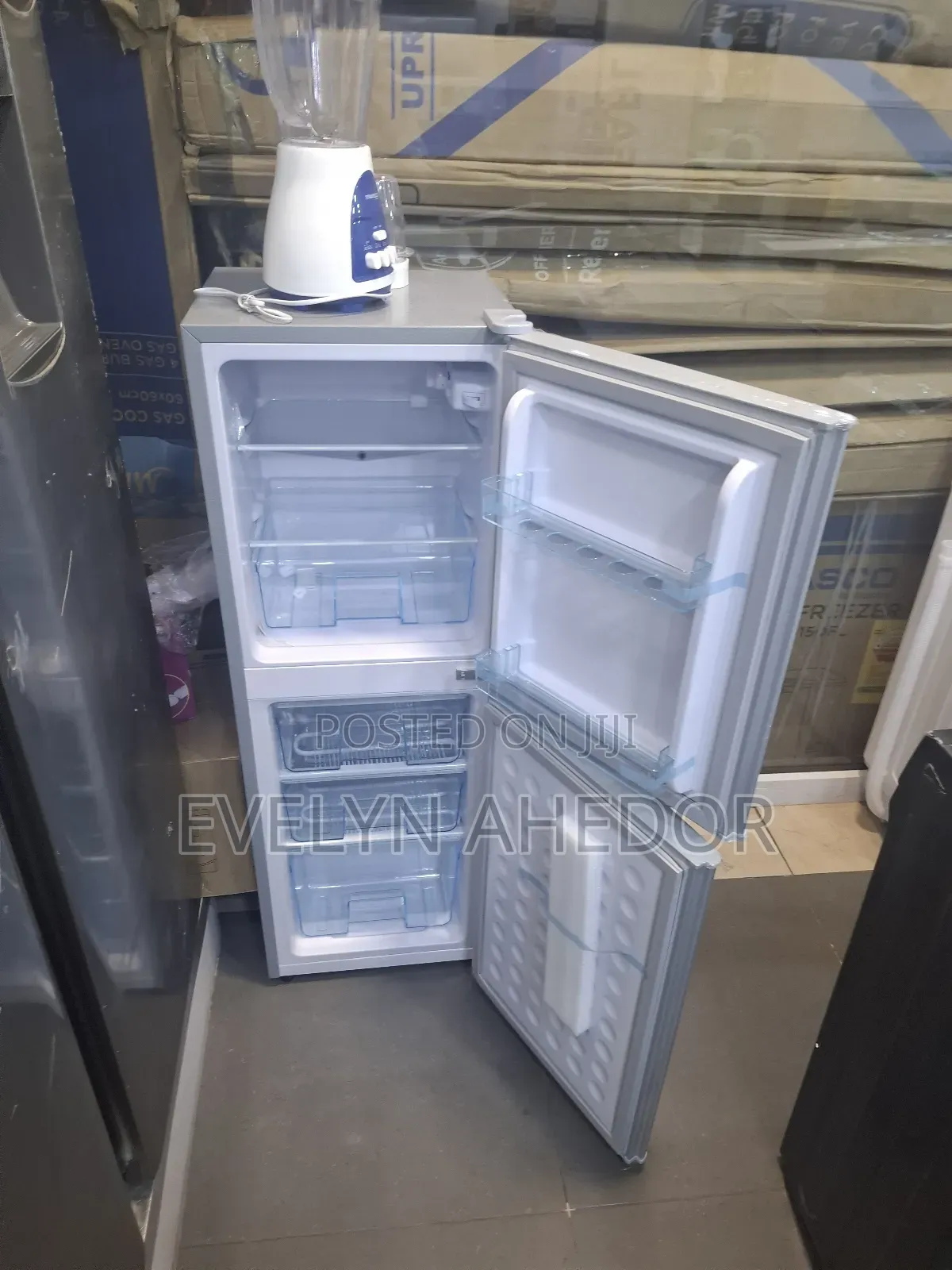 Vvaluable and Affordable Nasco Double Door Fridge 116ltres