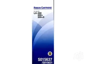EPSON LX-350/300 S015637/31 Black Ribbon Cartridge