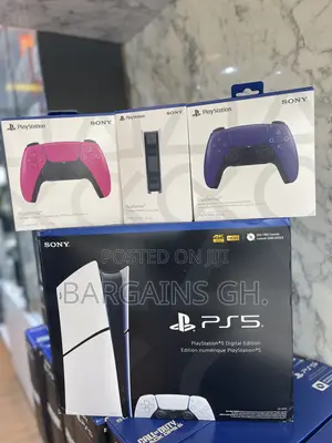 Ps5 Slim Digital + Extra Controller + Charging Dock (Xmas Promo)