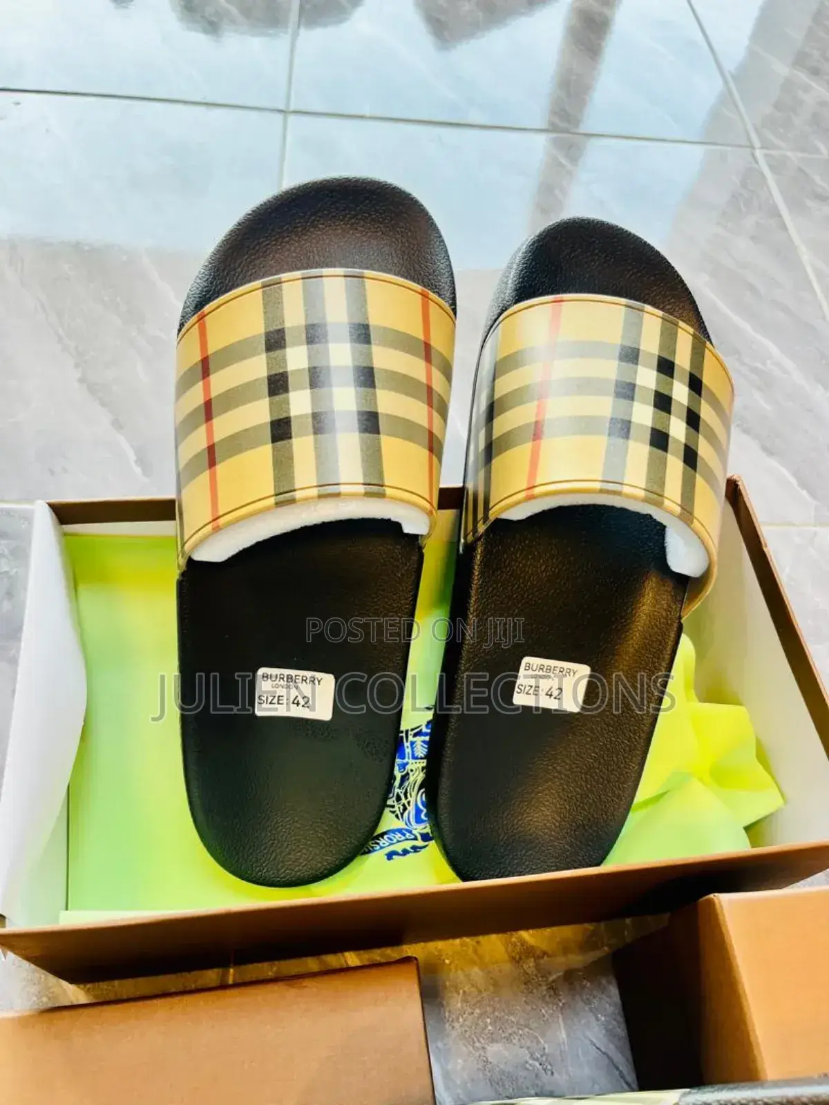 Burberry Bb Slides