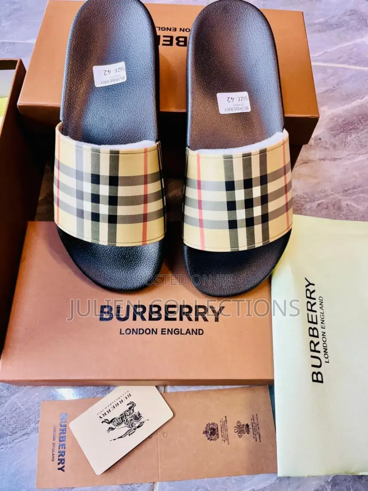 Burberry Bb Slides