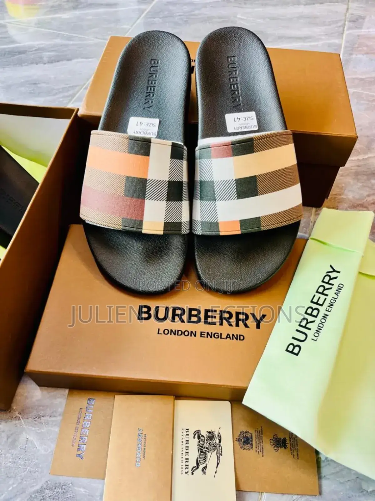 Burberry Bb Slides