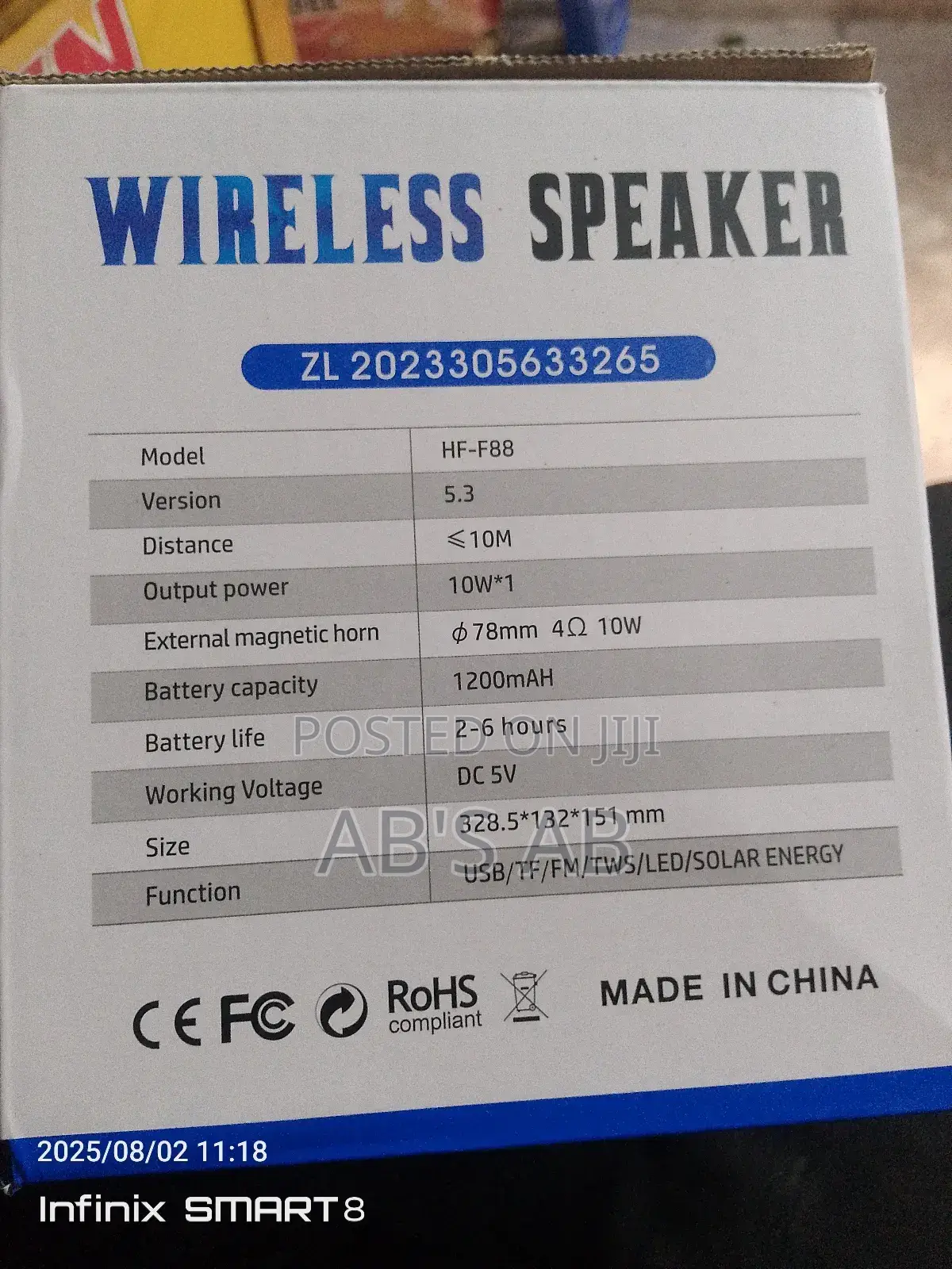 Wireless Speaker Bluetooth