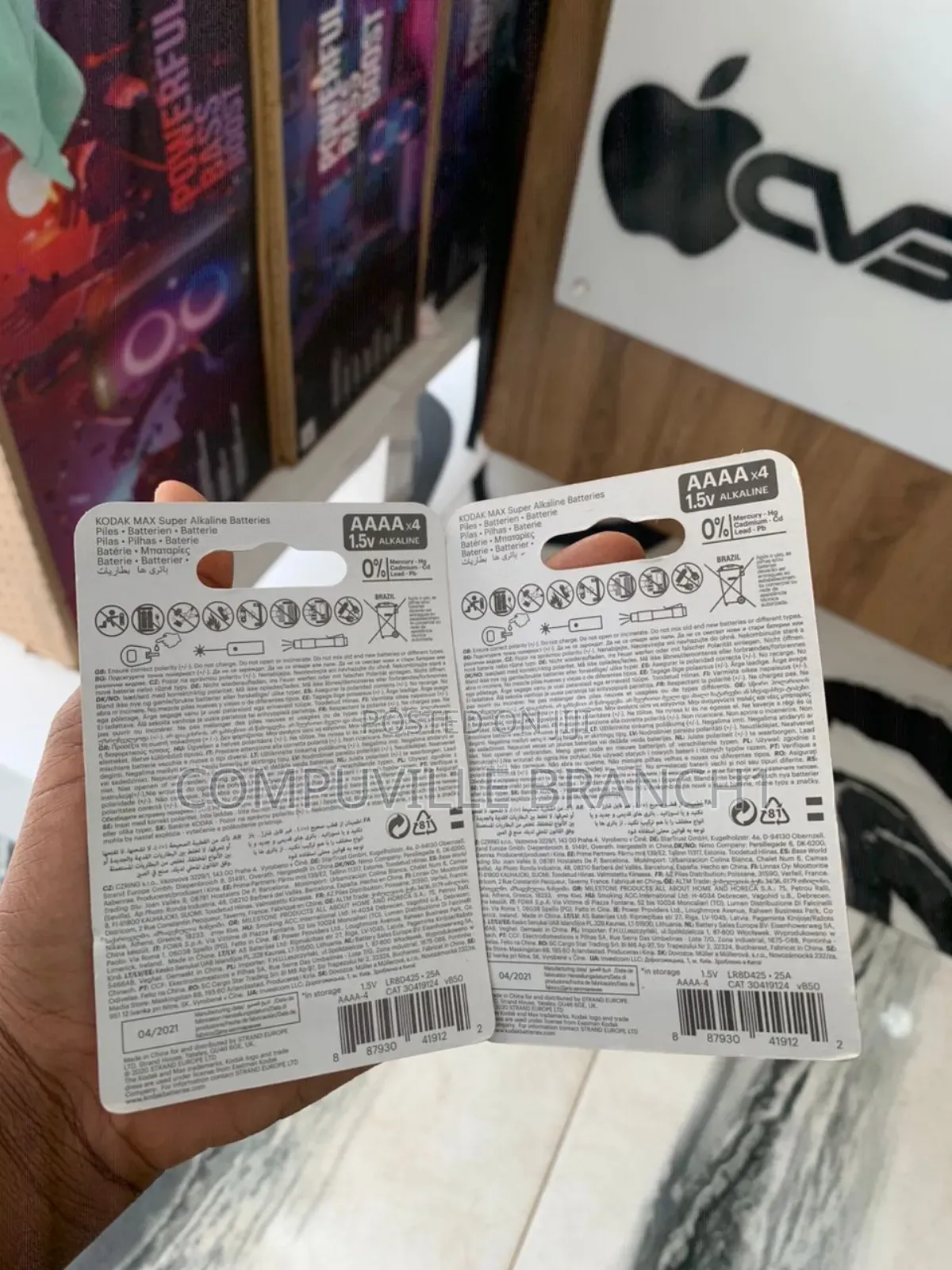 Kodak Max Super Alkaline Batteries ( Aaaax4)