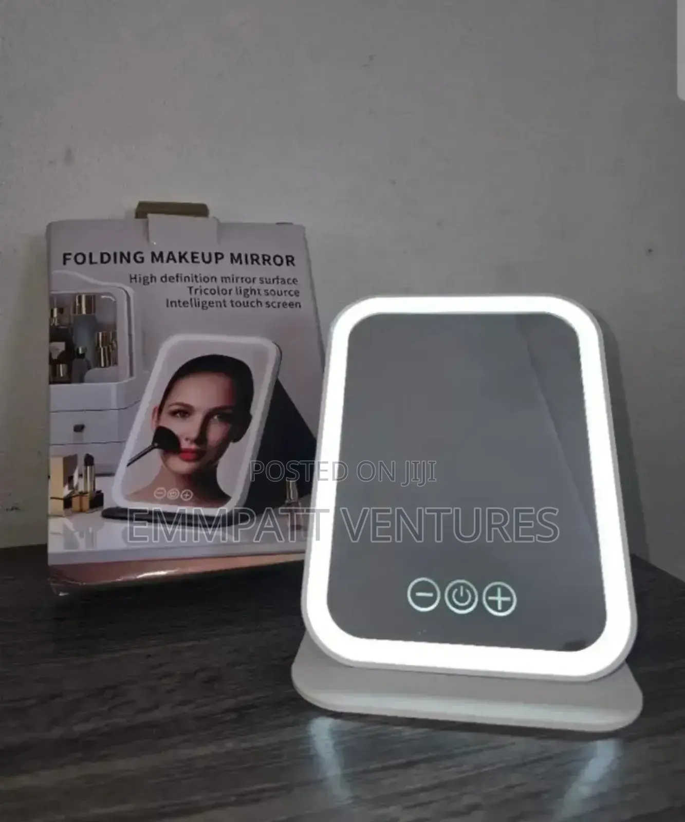 Portable Durable Rechargeable Led Travelling Mirror