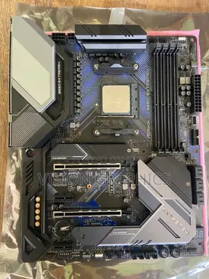 B550 Asrock Extreme 4 Wifi With Ryzen 7 5700x and RGB Cooler