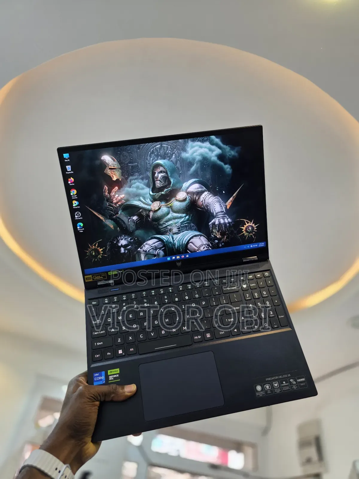 New Laptop Acer Predator Helios 16 16GB Intel Core I7 SSD 1T