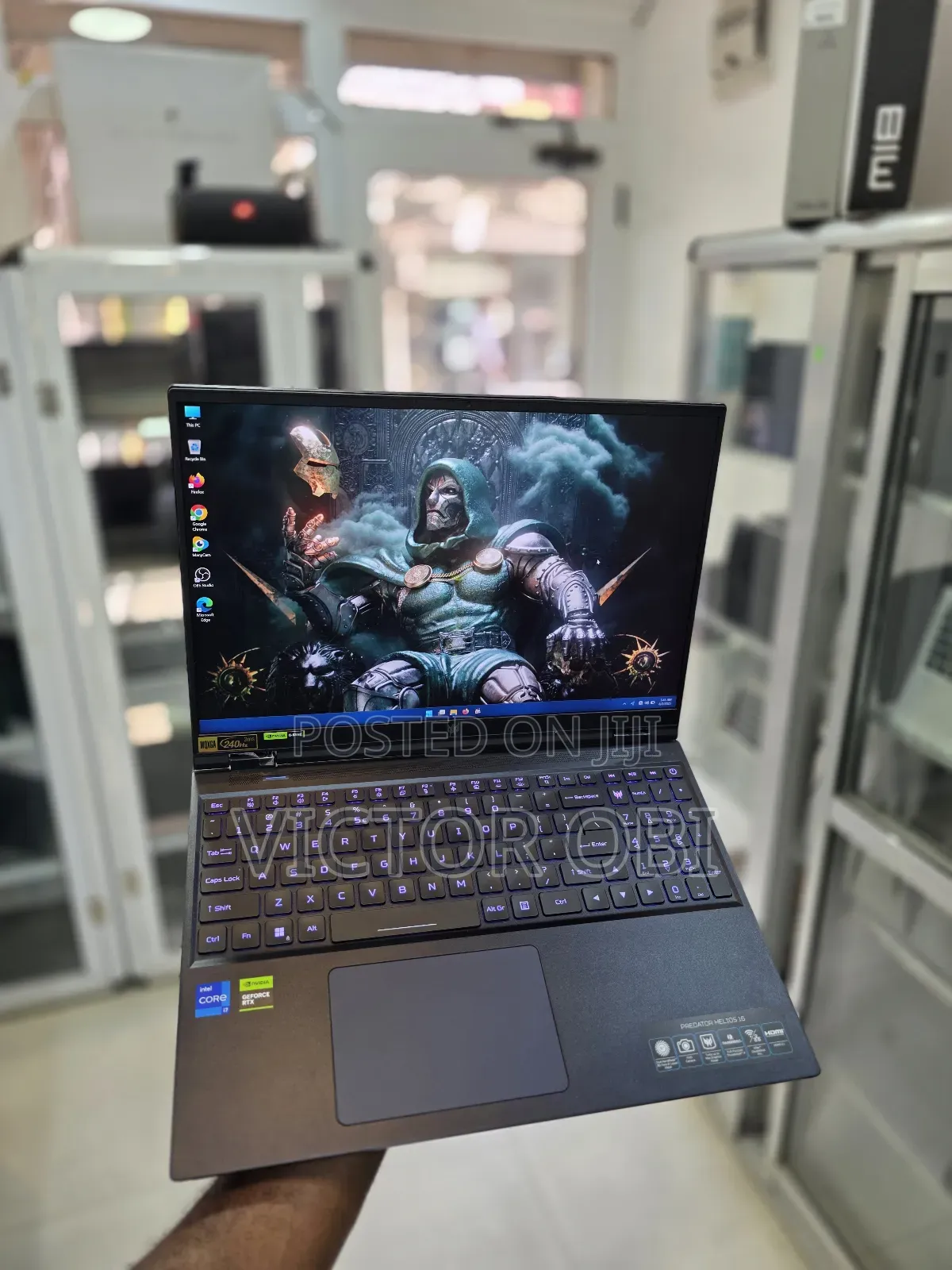 New Laptop Acer Predator Helios 16 16GB Intel Core I7 SSD 1T