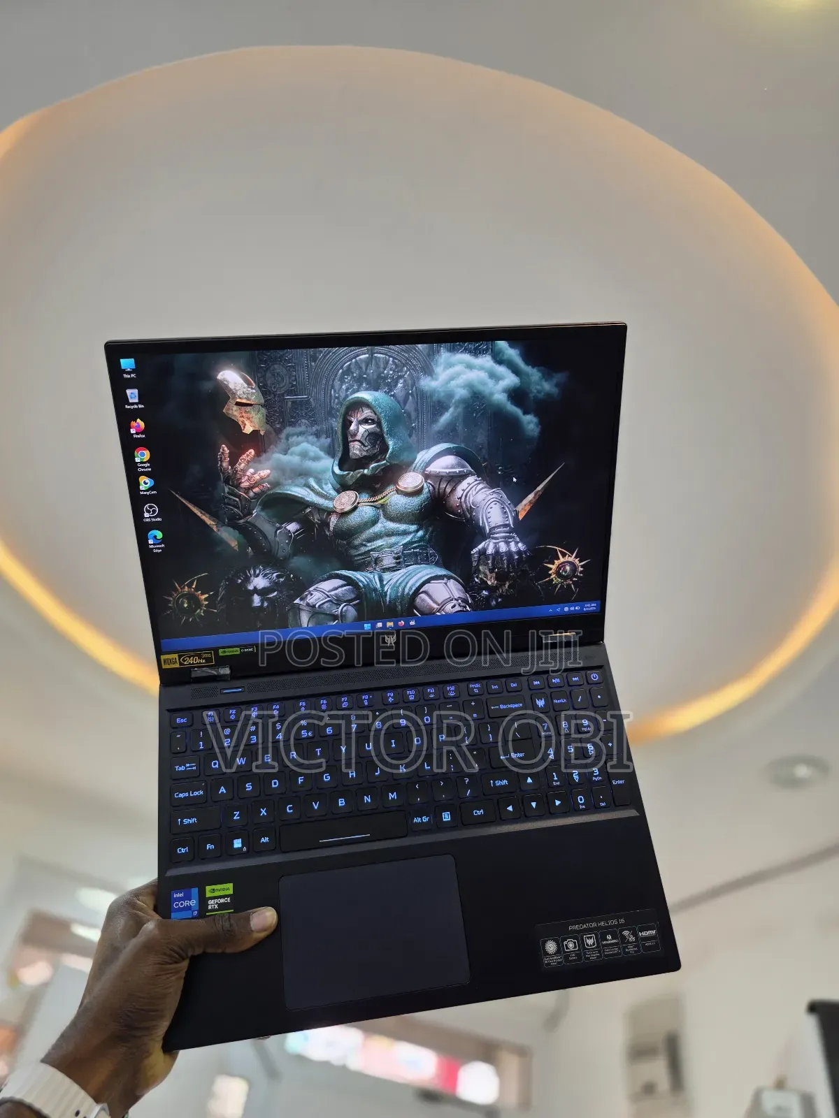 New Laptop Acer Predator Helios 16 16GB Intel Core I7 SSD 1T