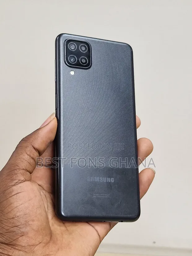 Samsung Galaxy A12 128 GB Black in Kumasi Metropolitan Mobile