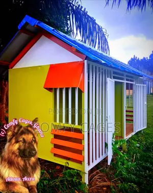 Large Professionally Crafted Double Galvanized Steel Comfy Dog Cage