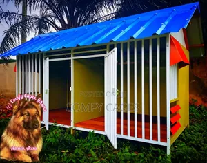 Large Professionally Crafted Double Galvanized Steel Comfy Dog Cage