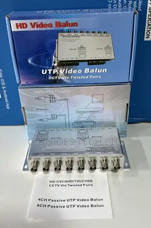 8-Channel Passive Hd Video Balun