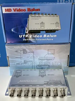 8-Channel Passive Hd Video Balun