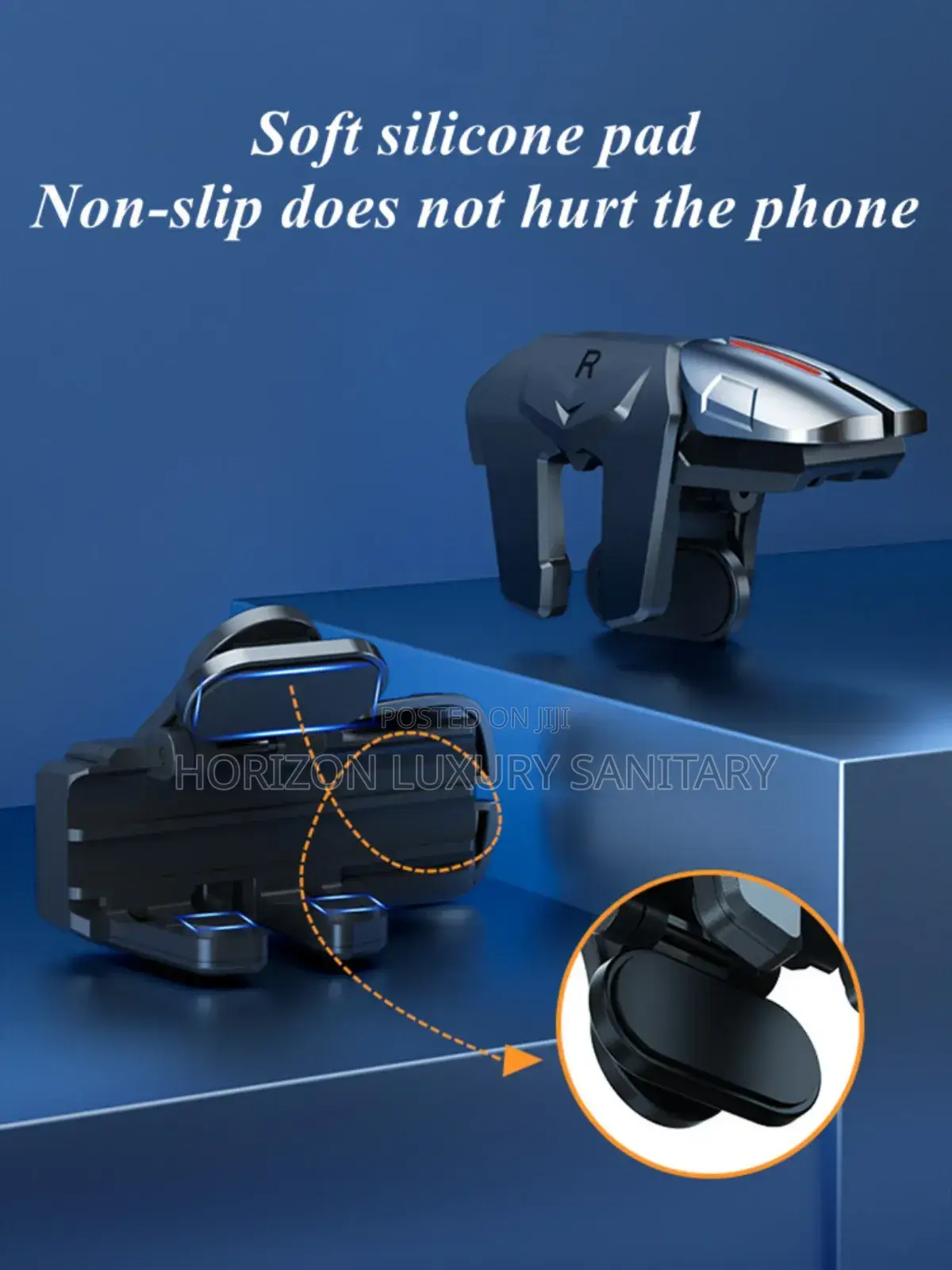 G21 Six Fingers Mobile Game Trigger for Aim Shooting L1 R1 With Sleeve