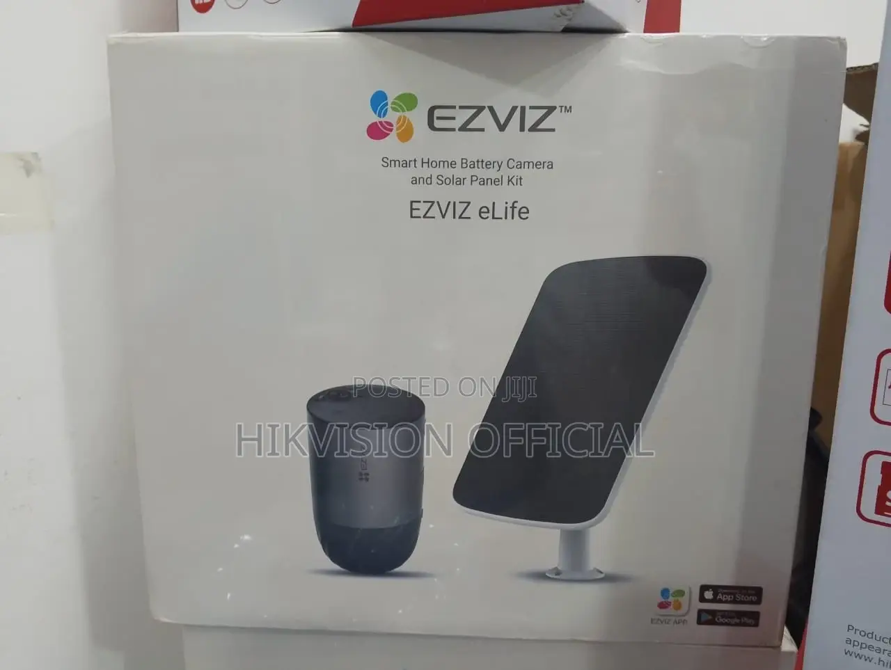 Ezviz Elife Bc1c Battery Solar Camera