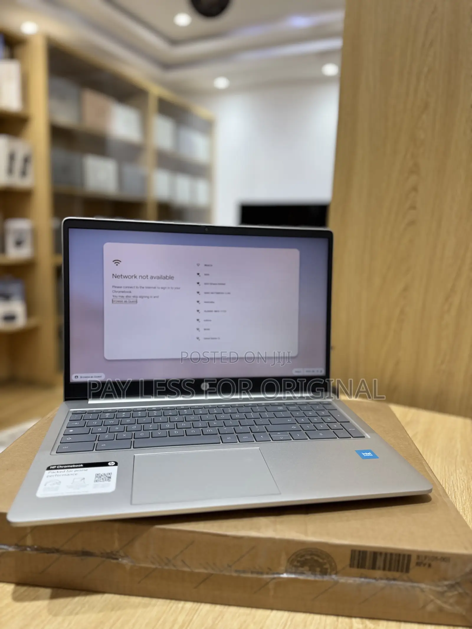 New Laptop HP Chromebook 8GB Intel SSD 60GB