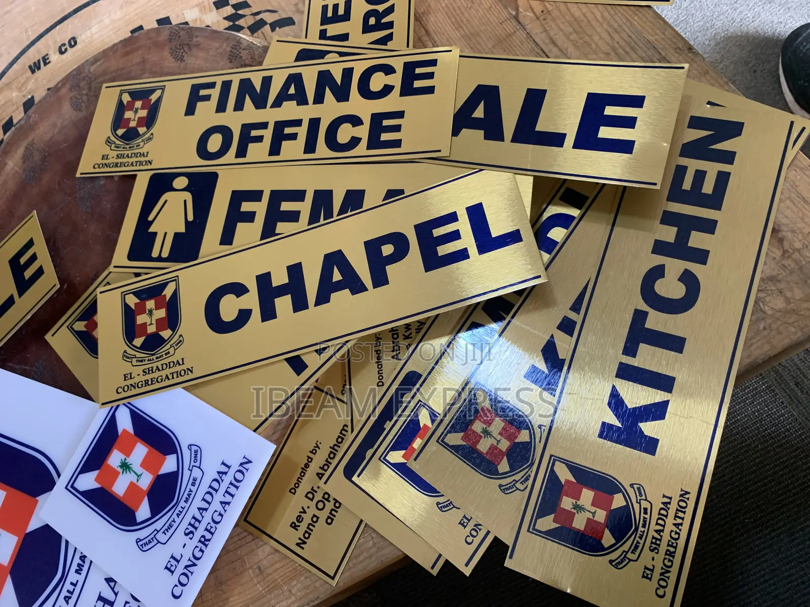 Direct Print on Plate (Gold and Silver)