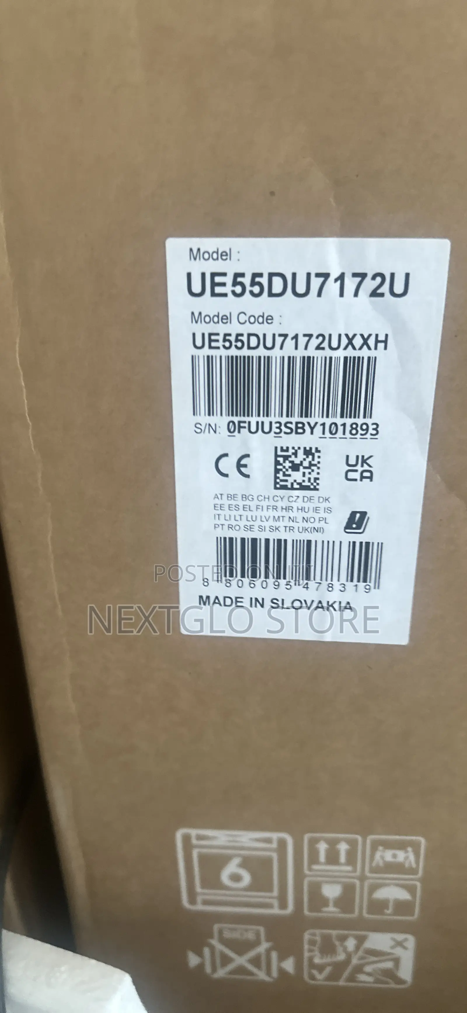 Samsung 55-inch Du7172 Smart Tv – 2024 Model | Best Pri