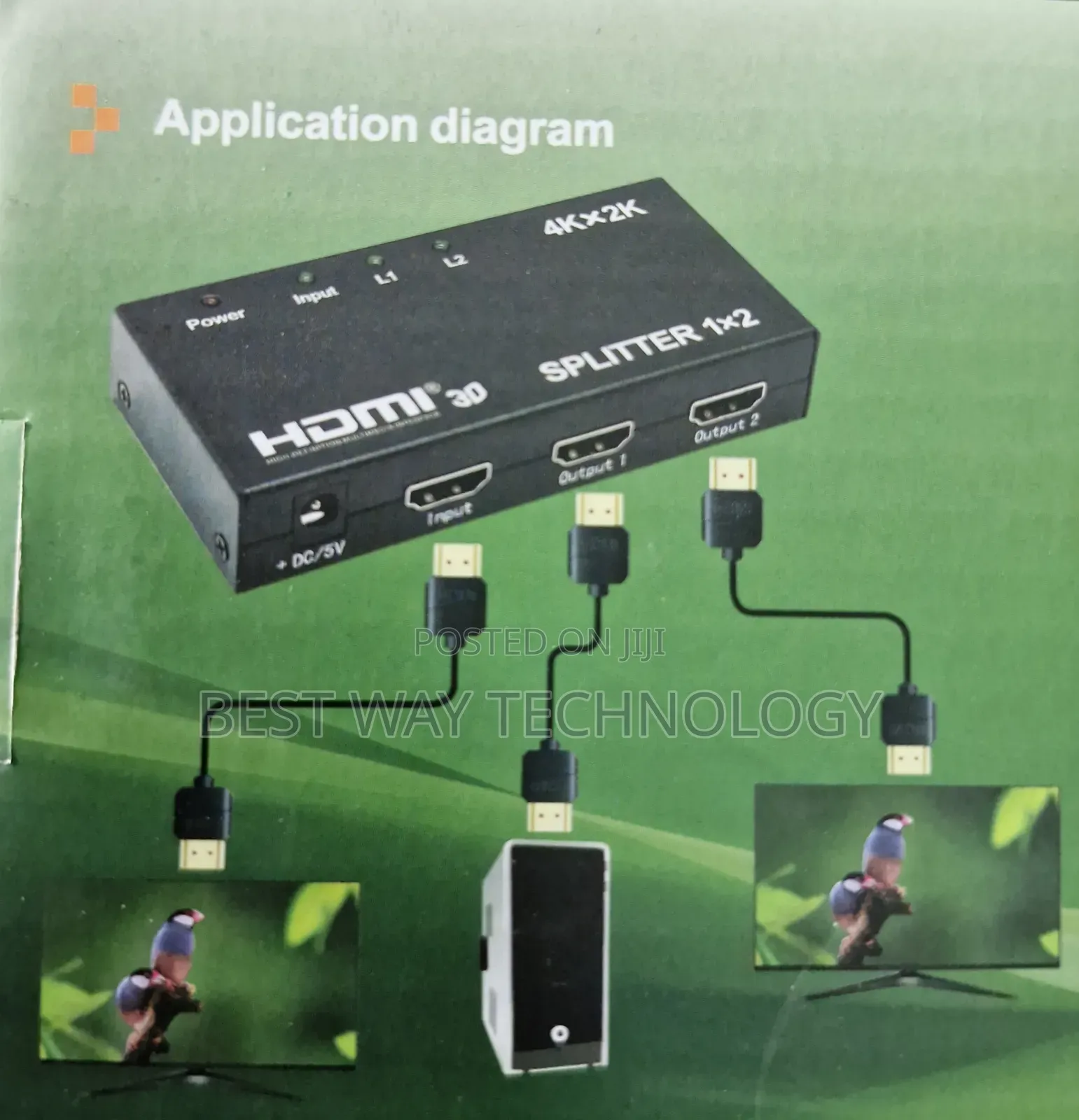 2port Hdmi Splitter 