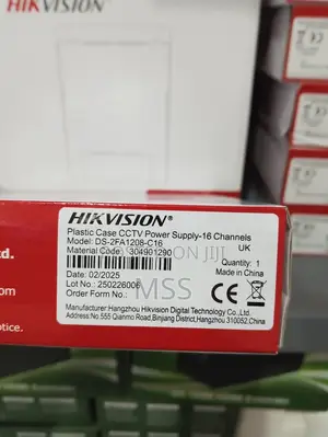 SMPS 16ch Power Supply Hikvision