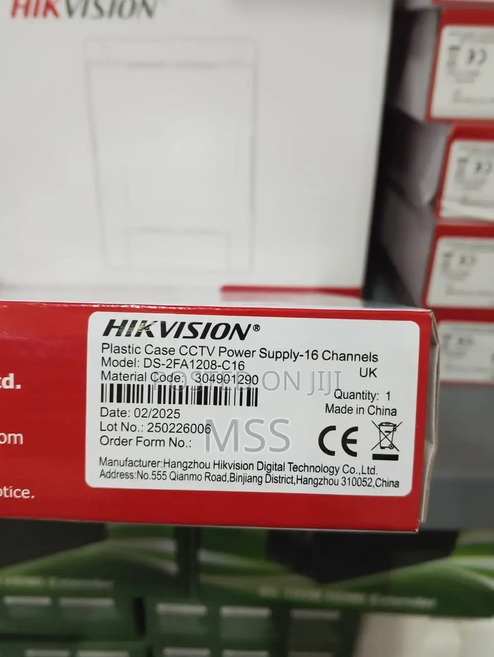 SMPS 16ch Power Supply Hikvision