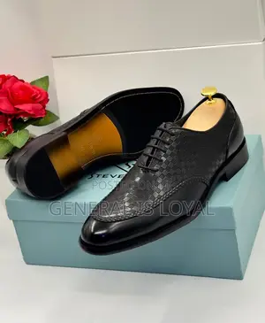 Steve Riots Corporate Shoe Black