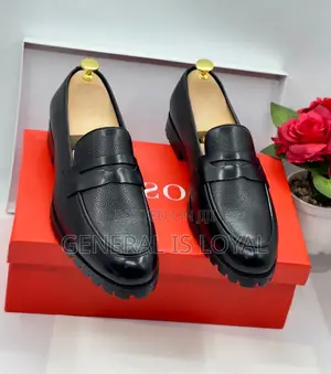 Rossi Black Mens Shoe