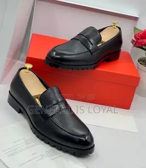 Rossi Black Mens Shoe