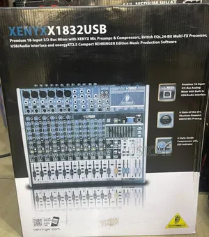 Behringer Xenyx X1832usb 18-Input, 3/2-Bus Analog Mixer