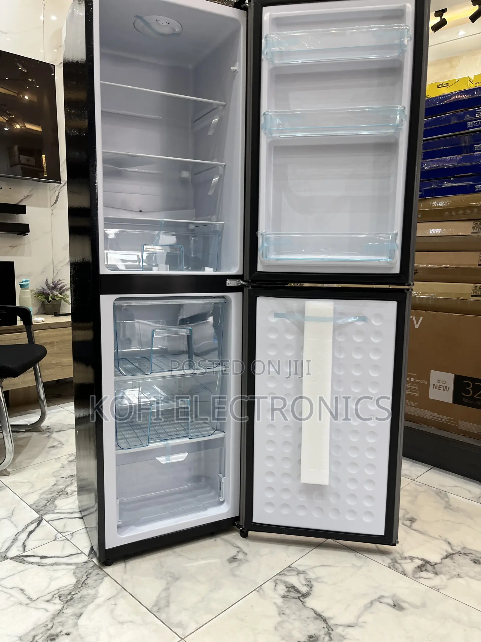 Extremely Cooling Nasco D2-24fl 196l Bottom Freezer Fridge.