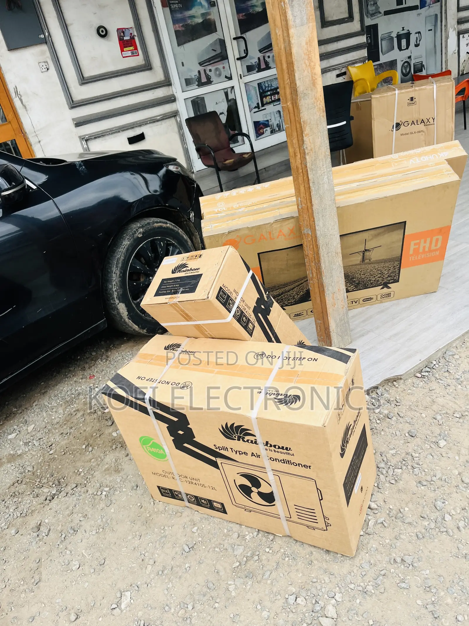 Energy Sufficient Rainbow 1.5hp Split Type Air Conditioner.