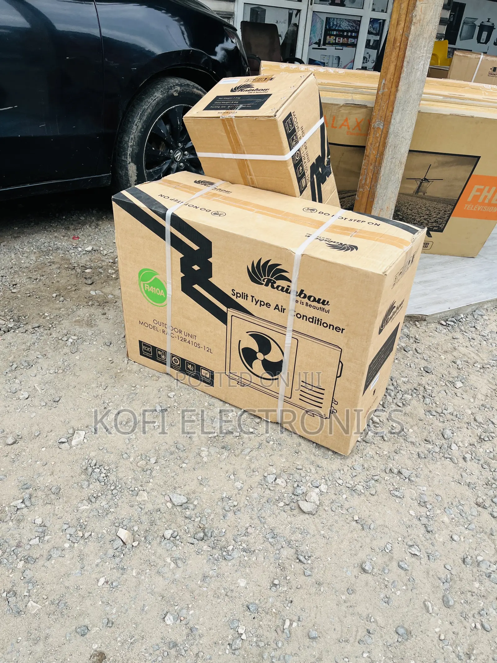 Energy Sufficient Rainbow 1.5hp Split Type Air Conditioner.