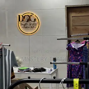 Indoor Signage for Clothing