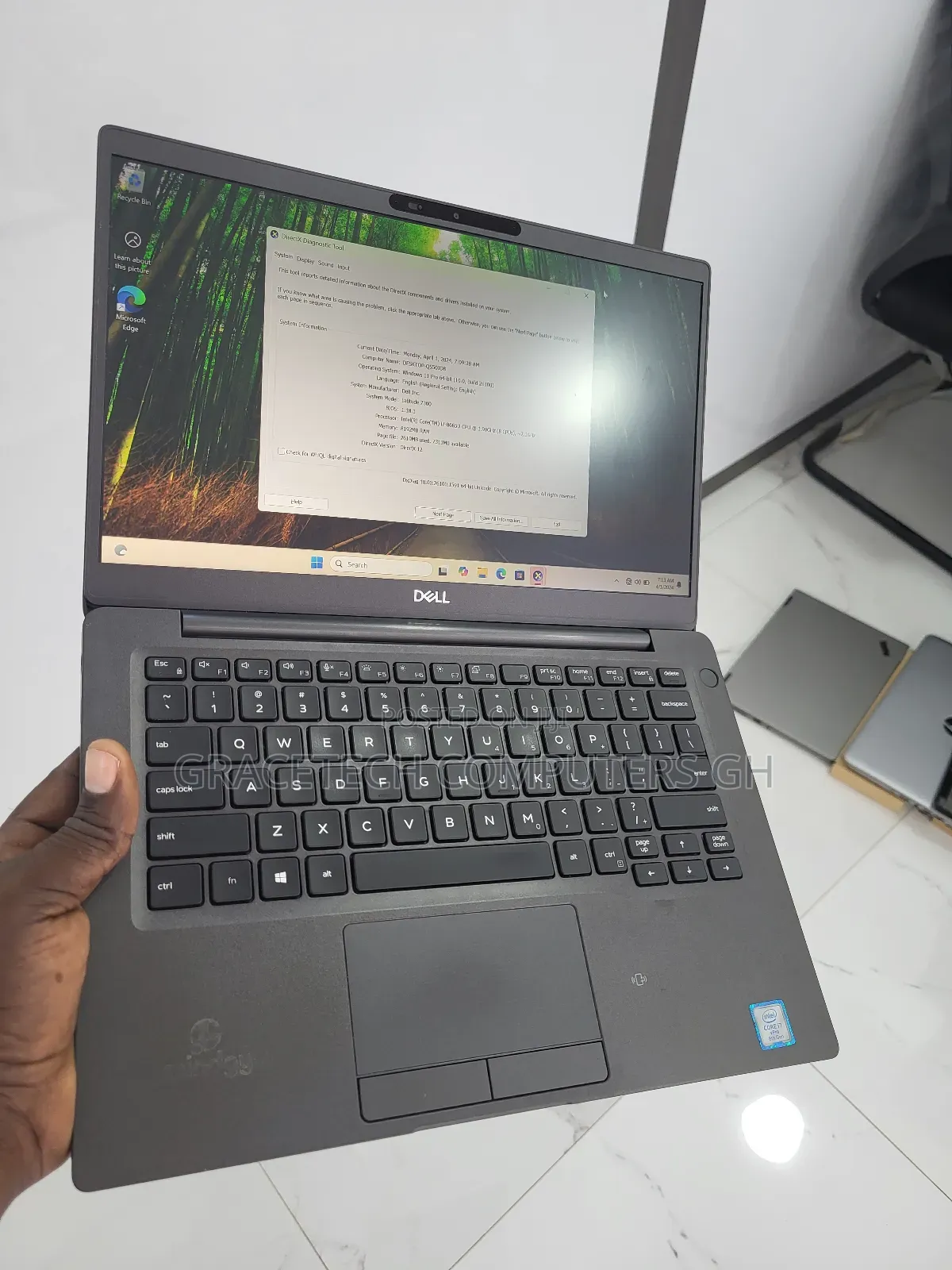 Laptop Dell Latitude 7300 16GB Intel Core I7 SSD 256GB