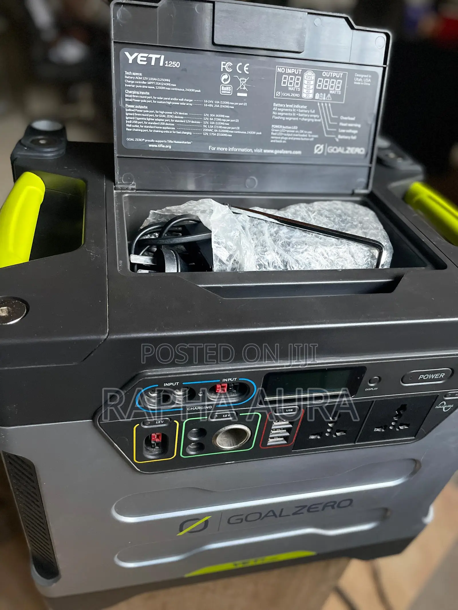 Goal Zero Yeti 1250 Solar Inverter